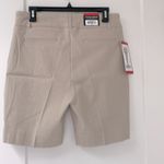 Hilary Radley  mid rise stretch Bermuda shorts in beige sand color NWT Photo 2