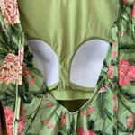 Long Sleeved Rashguard One Piece Swimsuit Agua Bendita X Target Size XXL NWT Green Photo 2