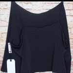 Leith | Bungee strap black crop top Photo 4