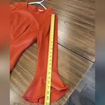 Gianni Bini  The In Crowd Bell Sleeve Ruffle Sophie Mini Dress burnt orange 12 Photo 11