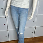 frame denim Distressed Le High Straight Jeans Size 25 Photo 0