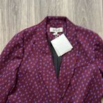 Diane Von Furstenberg DVF  Bien Knit Jacquard Blazer 14 Photo 3
