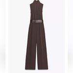 ZARA - SLEEVELESS BELTED JUMPSUIT Photo 5