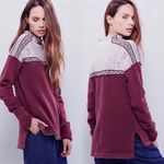 Free People  snow bunny sweater women’s size‎ S Photo 1