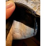 Michael Kors  Black Leather Wedge Block Heel Ankle Bootie with Lug Sole Photo 2