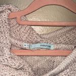 Maurice's Cowl Neck Medium Sweater Dress Knit Drawstring Long Sleeve Casual Photo 1