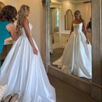 Dress by KYHA Wedding Dress Miles White Size 4 Photo 5