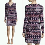 Tory Burch Sheath dress long 3/4 sleeves v-neck above knee business professional Photo 3