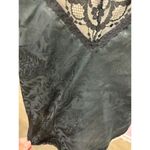 VTG Dreamtime Camisole Top Black Lace Satin Sz M Goth Grunge Witchy Whimsigoth Size M Photo 6