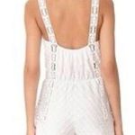 Saylor  White Playsuit Lace Romper XS Photo 1