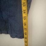 Haute Monde Top Bustier Corset Crop Smocked Lyocell Denim Padded Western Boho M Photo 7