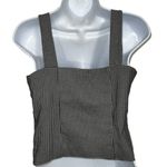 CUPCAKES & CASHMERE Black &White Gingham Checkered Tank Top NWOT Size 6 Photo 0