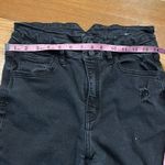 Ran can size 31 black distressed jeans good condition Photo 2