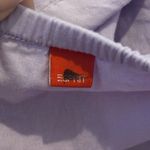 Euro 100% Cotton Halter Dress Purple Size M Photo 5