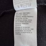 Vintage Quacker Factory Fall Autumn Sweater Embroidery Leaves Rhinestones Large Black Photo 4