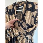 Shoshanna  Silk Blouse Floral Long Sleeve Top - Size 6 Bohemian Contemporary Chic Photo 1