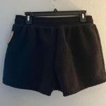 Splendid Sundown by Shorts Playa Sherpa Shorts in Black Sz XL NWT Cozy Photo 7