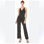 Donna Morgan  SPARKLY V-NECK JUMPSUIT SIZE 14 Photo 0