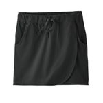 Patagonia  Fleetwith Women's Black Pull On Athletic Skort Shorts Size Medium Photo 0
