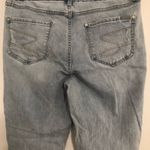 Seven7 tummyless high Rise skinny lighter wash distressed jeans women’s size 10 Photo 6