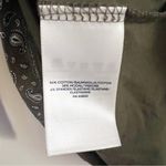 Lands' End Lands’ End Forest Moss/Ivory Geo Paisley Long Sleeve Turtleneck Top Small NEW Photo 8