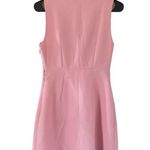 Claudie Pierlot Bow Embellished Pink Crepe Dress Size 6 Photo 6