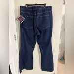 Ava & Viv  Deep Indigo High Rise Flare Jeans Size 20 with 32” inseam Photo 3