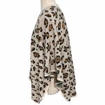 Marcus Adler Oversized Leopard Cheetah‎ Cardigan Poncho Cream Brown One Size Size undefined Photo 8