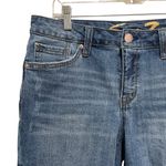 Seven7 The Weekend Mid Rise Denim Shorts Medium Wash Women’s Size 8 New Photo 2