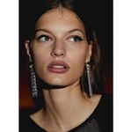 Mango NWT  Chain Earrings in Gold 67050095 Poison Photo 3