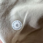 Lululemon Cream Light Tan Keep Moving Pants 7/8 High-Rise Size 6 Style W5CZES Photo 7
