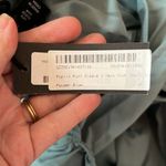 Boohoo NWT  Poplin Puff Sleeve V-Neck Midi Smock Dress Powder Blue 4 Photo 11