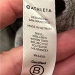 Athleta  Gray Cabo Linen Jogger Pants Size 10 Petite  Style 405720 Photo 9