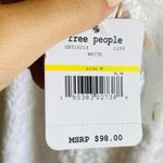 Free People NWT  White Lace High Neck Backless Mini Dress - Medium Photo 2