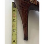 Vintage Via Spiga Snake Skin Leather Brown Multicolor Women’s Sz 8 Italy RARE Photo 12