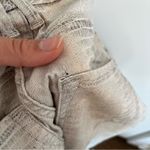 Good American  Good Straight women’s 25 white metallic snake skin jeans FLAWS Photo 8