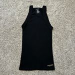 True Religion  black ribbed tank top size M Photo 4