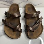 Birkenstock Women's Bronze Leather Closet Staple Mayari Sandals Sz 35 W Sz 4-4.5 Photo 1