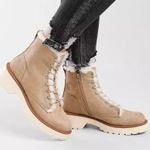 Madden Girl Carraf Hiker Boot Faux Fur Sand Beige Size 9 BRAND NEW Photo 11