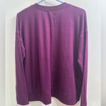 Lucky Brand New  Rich Purple Knit Top Photo 4
