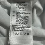 Madewell Women's Side Cinch Crewneck Stitching Detail White Tee Top XS New Photo 8