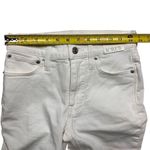 J.Crew NWT  Women's 9" Demi-Boot Crop Jeans White Size 24 Raw Hem Photo 6