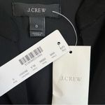 J.Crew NEW  Crepe Shift Dress size 0 Black Photo 7