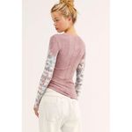 Free People ✨ Misty Mountain Big Sur Tie Dye Long Sleeve Sz Medium Top✨ Photo 2