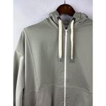 Brunello Cucinelli Women’s Small Olive Green Zip-Up Hoodie Photo 1