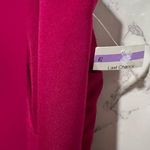 Katie May Edgy Cutout One Shoulder Gown, Magenta Photo 5