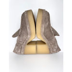 Marc Fisher Lina Platform Loafer Size 10 Suede Leather Penny Tan Slip On Shoes Photo 4