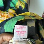 Obus Yellow Bells Floral Print Sleeveless Tiered A Photo 9