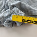 American Eagle Blue White Striped High Rise Pleated Shorts Sz 8 Photo 6