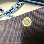 Vera Bradley Blue White Aqua Go Fish Flip Flops NEW with Tags 7-8 Photo 3